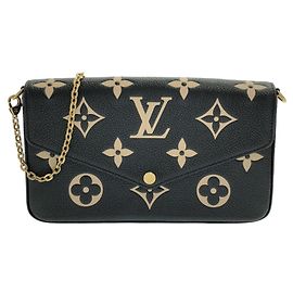 Louis Vuitton Bicolor Monogram Empreinte Pochette Felicie