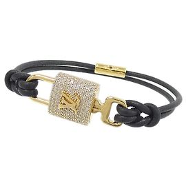 Bracelet avec charme cadenas Louis Vuitton