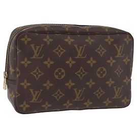 LOUIS VUITTON Monogram Trousse Toilette 23 Clutch Bag M47524 LV Auth 207590A