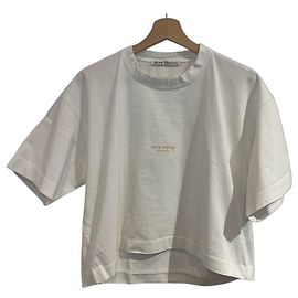 T-shirt Acne Studios blanc T.XXS