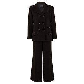 Chanel, Brown FW1997 by Karl Lagerfeld tweed suit