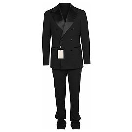 Autre Marque Suitsupply, esmoquin Havana seersucker negro