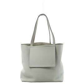 Hermès Cabasellier 46 Taurillon Clemence Shoulder Bag in Gray Gris Neve B: 2023
