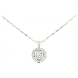 Bulgari Bvlgari Anhänger Halskette aus 18K Weißgold