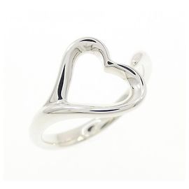 Autre Marque Anel Tiffany Open Heart em Prata