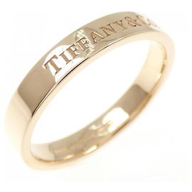 Autre Marque Tiffany 18K Pink Gold Band Ring
