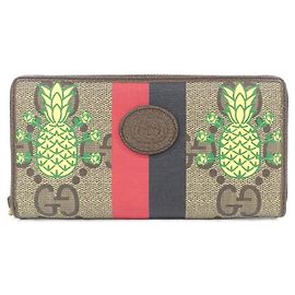 Portafoglio lungo Gucci 673249 Beige Multi-Color