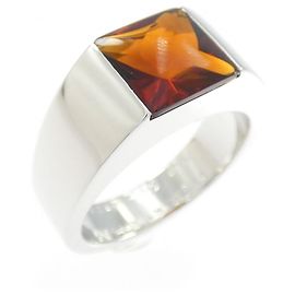 Anel Cartier Tank Band em ouro branco 18K