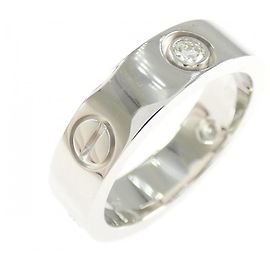 Anello Cartier Love mezzo diamante