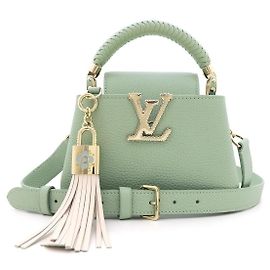 Louis Vuitton Mini Capucines Crafty Edición Limitada Verde Jade M15157