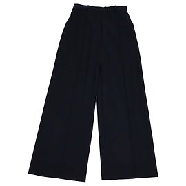Pantalones Elias Loro Piana en mezcla de cachemira azul marino, pierna recta