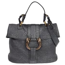 Bulgari Bvlgari Leoni Top Handle Leather Medium