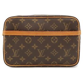 Louis Vuitton Monogram Compiegne 23 Second Bag Clutch
