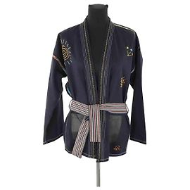 Autre Marque Casaco Monoki de algodão preto
