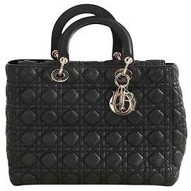 Autre Marque Borsa Lady Dior nera