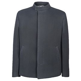 Autre Marque Giacca Biker Airnet Marrone Poliestere