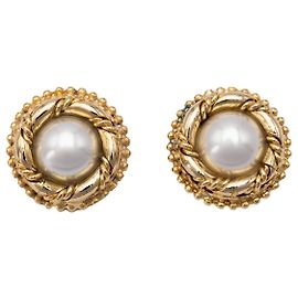 Autre Marque Boucles d'oreilles clips avec perles