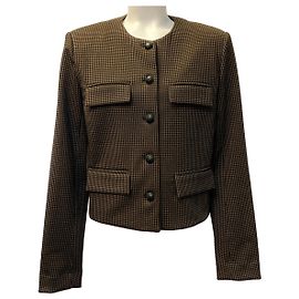 Chaqueta de punto Berkley Veronica Beard Acorn / Black