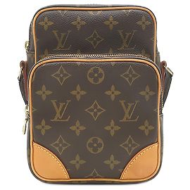 Brown Louis Vuitton Monogram Amazone Crossbody Bag