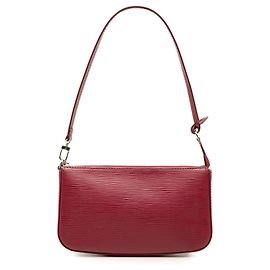 Bolsa de Ombro Louis Vuitton Epi Pochette Accessoires Rosa