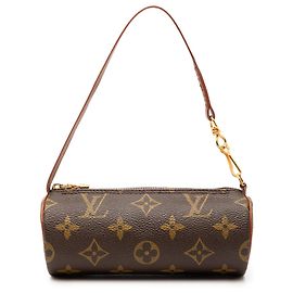 Sac à main Louis Vuitton Monogram Papillon Pochette Marron