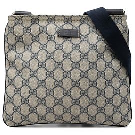 Borsa a tracolla Gucci GG Supreme Beige