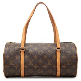Louis Vuitton Monogram Papillon 30 Handtasche Braun