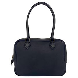 Hermès Bolsa de mão Hermes Plume 20 em couro Swift