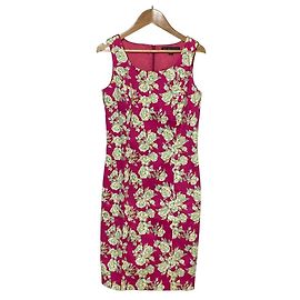 Autre Marque Ärmelloses Blumenkleid von Brooks Brothers