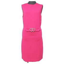 Vestido rosa Love Moschino