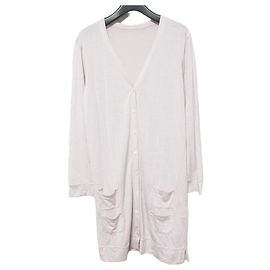 Autre Marque Mademoiselle NON NON Langer Cardigan mit V-Ausschnitt