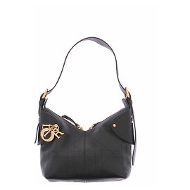 Bolso de mano Christian Dior en cuero negro