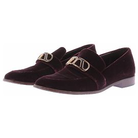 Autre Marque Mocassins en velours prune