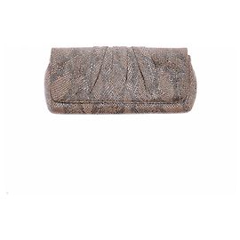 Autre Marque Pochette imprimée python
