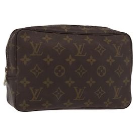 LOUIS VUITTON Monogram Trousse Toilette 23 Clutch Bag M47524 LV