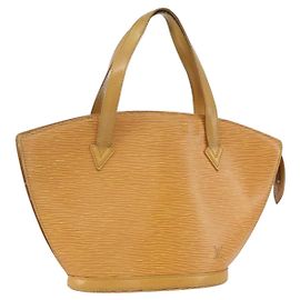 LOUIS VUITTON Epi Saint Jacques Hand Bag Yellow M52279 LV