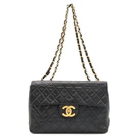 Chanel Large Matelasse Double Chain Shoulder Bag