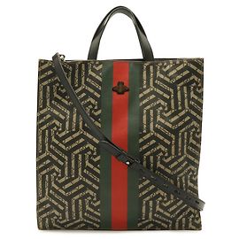 Saco Tote Gucci GG Kaleido Supreme Web Line
