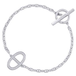 Hermès Pulseira de Berloques Hermes Chaine d'Ancre