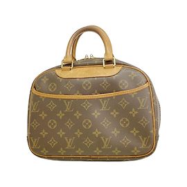 Louis Vuitton Monogram Trouville Handbag M42228