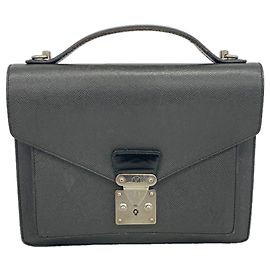 Louis Vuitton Taiga Monceau 28 Handtasche