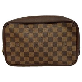 Bolso/Neceser Louis Vuitton Damier N47623 Ebene para mujer