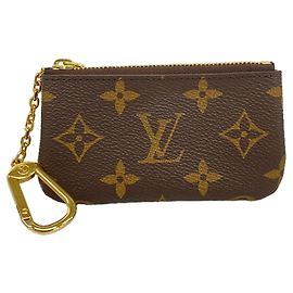 Louis Vuitton Monogram Pochette Clé Coin Case