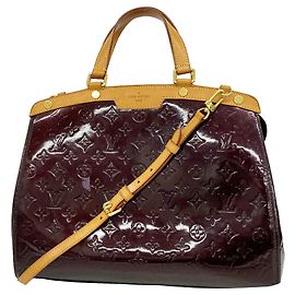 Louis Vuitton Vernis GM Handtasche in Amarante