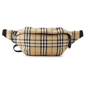 Sac banane Burberry Body Bag Nova Check en toile