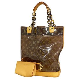 Saco Louis Vuitton Monogram Vinyl Cabas Ambre MM