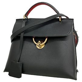 Salvatore Ferragamo Jet Set Lederhandtasche