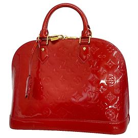 Sac à main Louis Vuitton Alma PM Vernis
