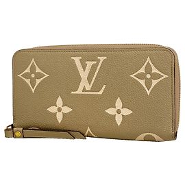 Louis Vuitton Monogram Empreinte Bicolor Zippy Wallet