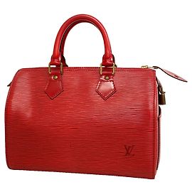 Bolsa Louis Vuitton Epi Speedy 25